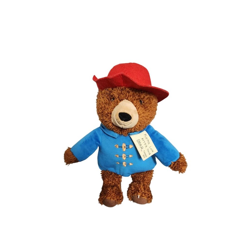 Paddington Bear Plush Toy With Blue Coat & Red Hat By Kohls Cares For Kids Colle
